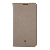 Montblanc Meisterstuck Beige Soft Grain Leather Case For Samsung Note Iii Tablet - 111234 In Beige