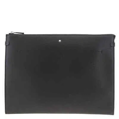 Pre-owned Montblanc Meisterstuck Black Leather 4810 Portfolio 129234
