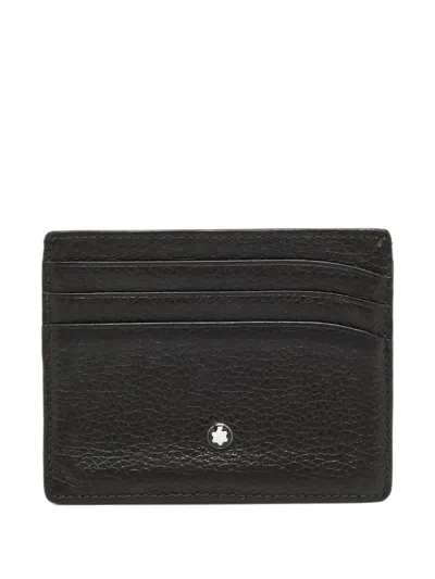Pre-owned Montblanc Meisterstuck Card Holder In Brown