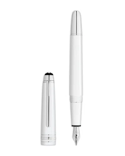 Montblanc Meisterstuck Classique Fountain Pen In Silver