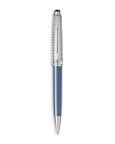 Montblanc Meisterstuck Glacier Blue Precious Resin Doue Ballpoint Pen