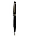Montblanc Meisterstuck Gold-plated Classique Fountain Pen In Black