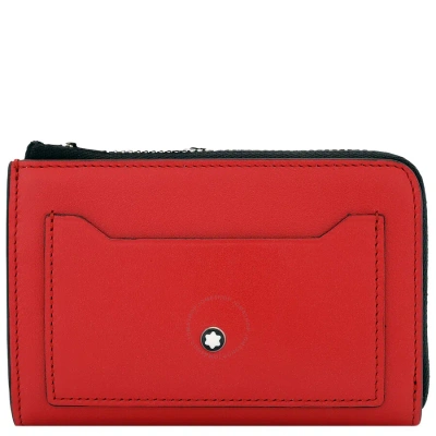 Montblanc Meisterstuck Key Pouch With 4cc In Red