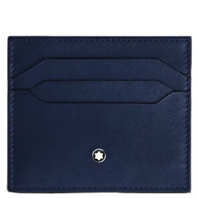 Montblanc Meisterstuck Leather 6cc Card Holder In Multi