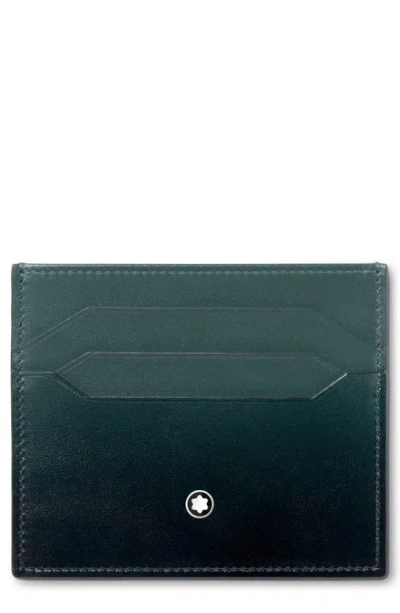 Montblanc Meisterstück Leather Card Case In Black