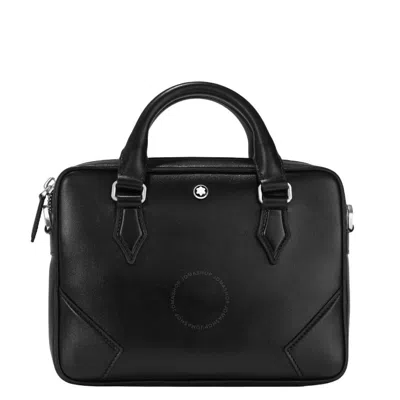 Montblanc Meisterstuck Leather Document Case In Black