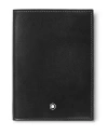 Montblanc Meisterstuck Leather Passport Holder In Black