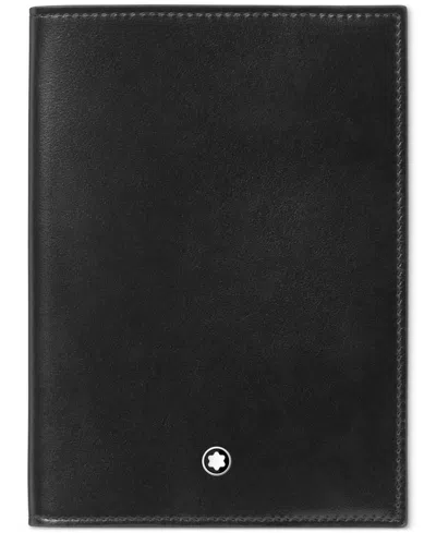 Montblanc Meisterstuck Leather Passport Holder, Black