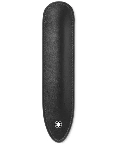 Montblanc Meisterstuck Leather Pen Sleeve In Black