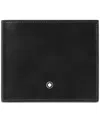 Montblanc Meisterstuck 6cc Leather Wallet In Black