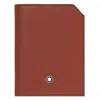 Montblanc Meisterstuck Light Brick Selection Soft Mini Wallet 4cc In Light Brick