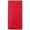 Montblanc Meisterstuck Long Wallet 15cc In Red