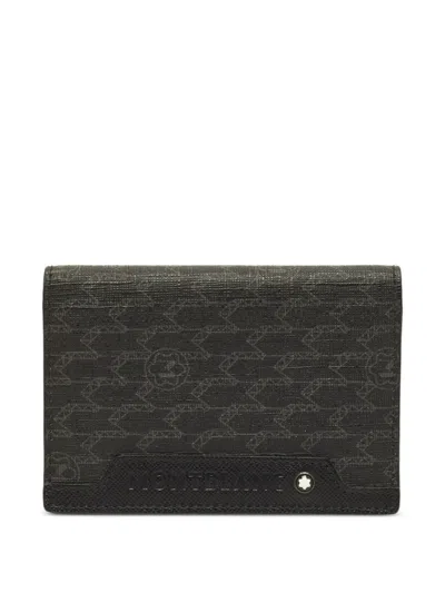 Pre-owned Montblanc Meisterstück M Gram Business Card Holder In Black