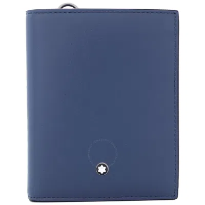 Montblanc Meisterstuck Meisterstuck Blue Leather Compact Wallet