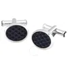 Montblanc Meisterstuck Men's Stainless Steel Cufflink In Blue