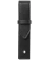 Montblanc Meisterstuck One Pen Leather Pouch In Black