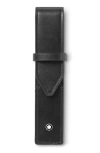 Montblanc Meisterstuck One Pen Leather Pouch In Black