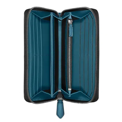 Montblanc Meisterstuck Selection Soft 12cc Wallet In Blue