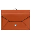 Montblanc Meisterstuck Selection Soft Card Holder - Spicy Orange In Spicy Orange