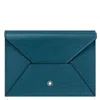 Montblanc Meisterstuck Selection Soft Passport Holder In Green