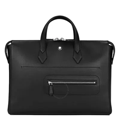 Montblanc Meisterstuck Selection Soft Thin Leather Document Case In Black