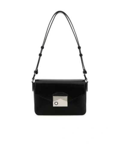 Montblanc Meisterstuck Shoulder Bag In Black