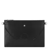 MONTBLANC MONTBLANC MEISTERSTUCK SOFT LEATHER POUCH - BLACK