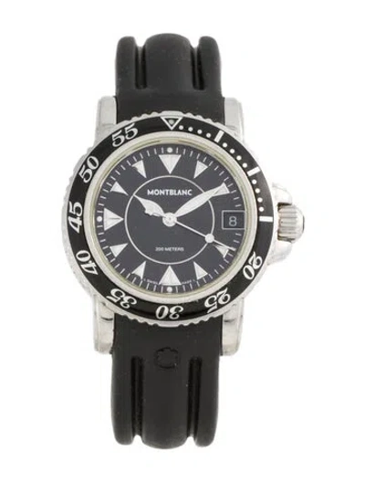 Pre-owned Montblanc Meisterstück Sport Watch In Multicolor