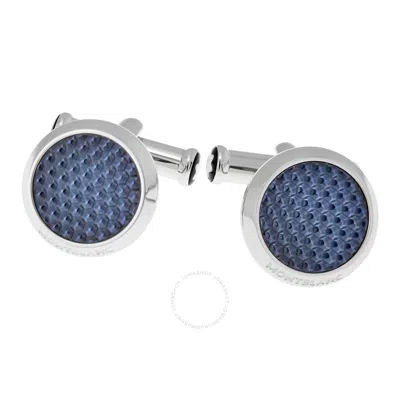 Montblanc Meisterstuck Stainless Steel Cufflinks In Silver Tone