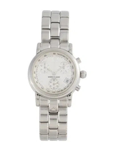 Pre-owned Montblanc Meisterstuck Star Watch, 32mm In Multicolor