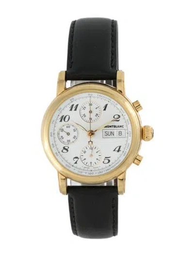 Pre-owned Montblanc Meisterstück Star Watch In Multicolor