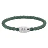 Montblanc Bracelet Steel 3 Rings Meisterstuck Collection In Green