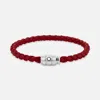 Montblanc Meisterstuck Steel & Russet Leather Bracelet