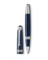 Montblanc Men's Meisterstuck The Origin Collection Precious Resin Rollerball Legrand Pen In Blue