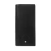 Montblanc Meisterstuck Wallet 14cc With Zipped Pocket In Black