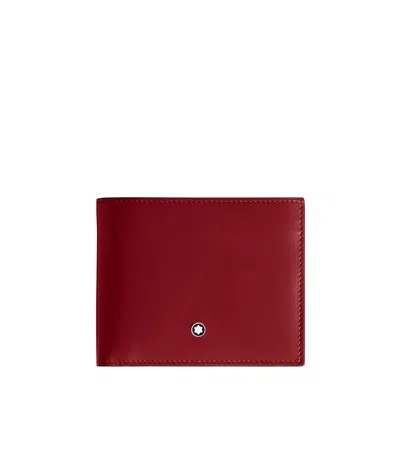 Montblanc Meisterstück Wallet In Red