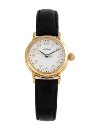 Pre-owned Montblanc Meisterstuck Watch In Multicolor