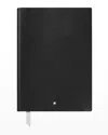 Montblanc Notebook #163 Medium, Black - Lined