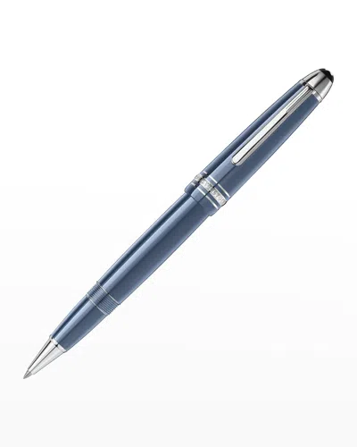 Montblanc Men's #163 Meisterstück Glacier Legrand Rollerball Pen In Blue