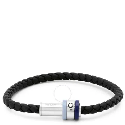 MONTBLANC MONTBLANC MEN'S 1858 ICE SEA BLUE BRACELET