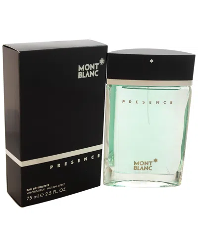 Montblanc Men's 2.5oz Presence Spray In Transparent
