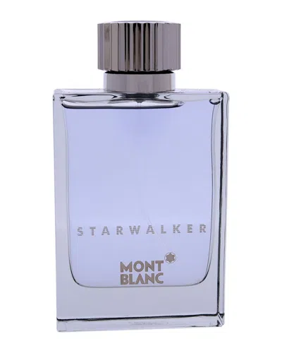 Montblanc Men's 2.5oz Starwalker Edt Spray In Blue