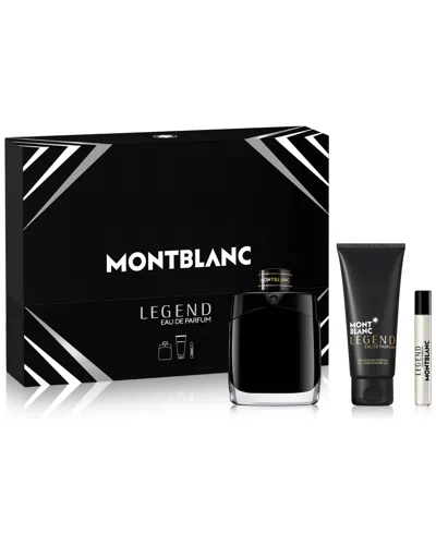 Montblanc Men's 3-pc. Legend Eau De Parfum Gift Set In White