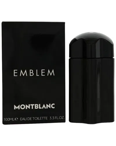 Montblanc Men's 3.3oz Emblem Eau De Toilette Spray In Black