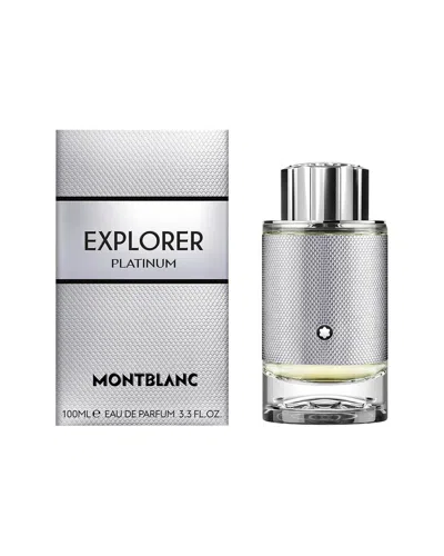 Montblanc *** Men's 3.3oz Explorer Platinum Eau De Parfum Spray