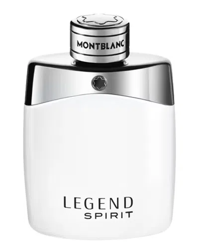 Montblanc Men's 3.3oz Legend Spirit Eau De Toilette In White