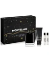 Montblanc Men's 4-pc. Legend Eau De Parfum Gift Set In Transparent