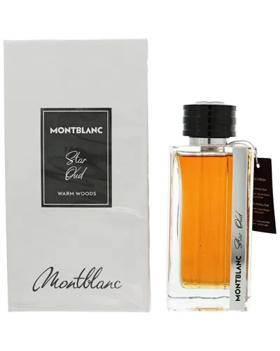 Montblanc Men's 4.1oz Star Oud Eau De Parfum Spray In Transparent