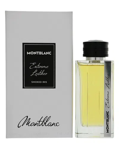 Montblanc Men's 4.2oz Extreme Leather Edp Spray In Transparent