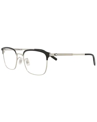 Montblanc Men's 52mm Optical Frames In Metallic